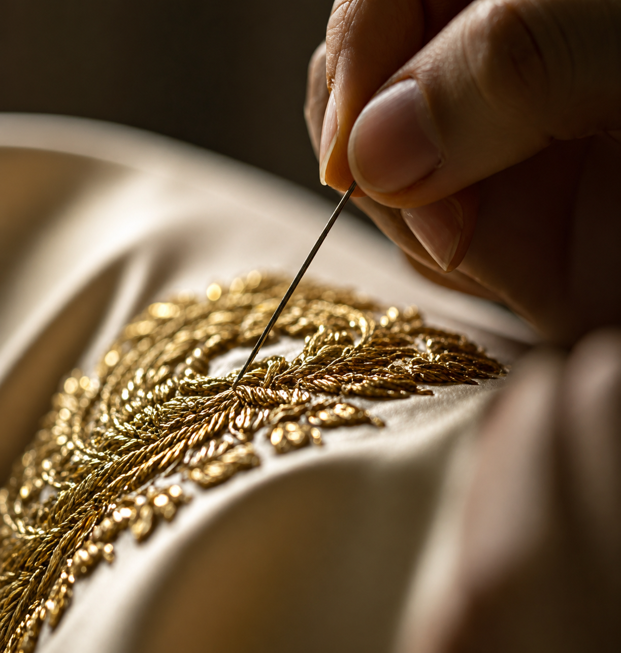 Handcrafted embroidery
